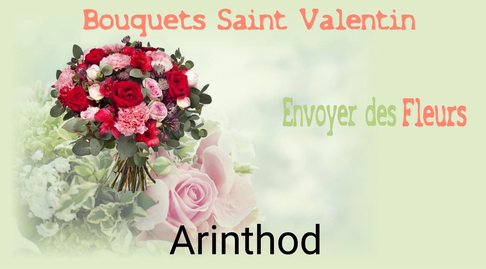 Roses de Saint-Valentin livrées à Arinthod